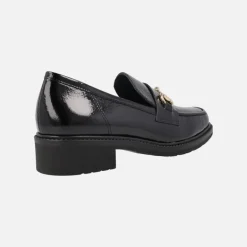 Mocasines para mujer en Charol con Adorno Metálico
