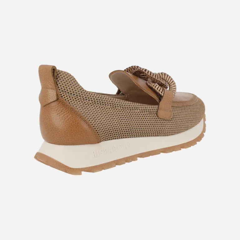Mocasines sport Kansas en combinado de piel y rejilla