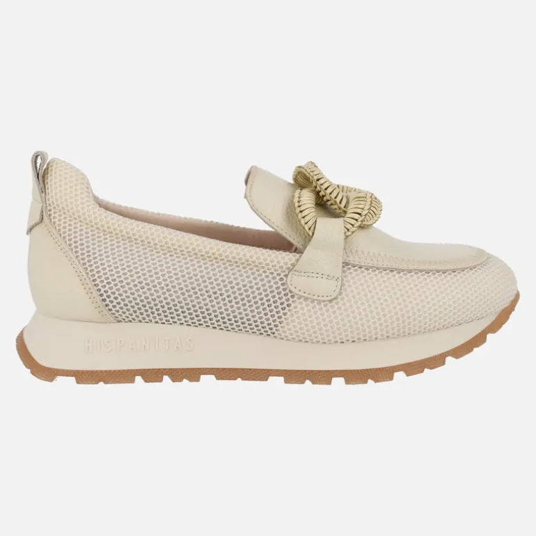 Mocasines sport Kansas en combinado de piel y rejilla