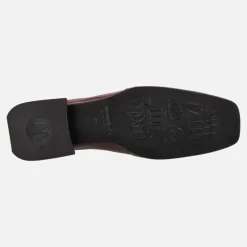 Mocasines Suri para mujer en piel texturizada con adorno metálico