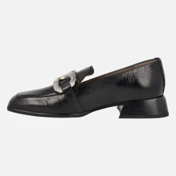 Mocasines Suri para mujer en piel texturizada con adorno metálico