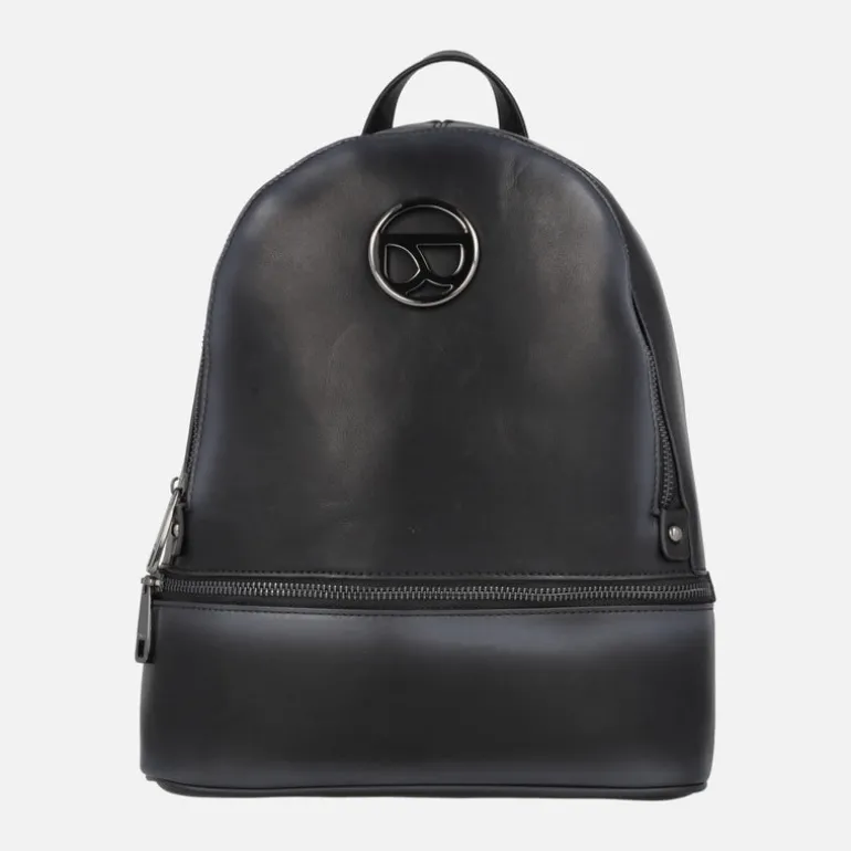 Mochilas de piel vegana con logo metálico Chiclana