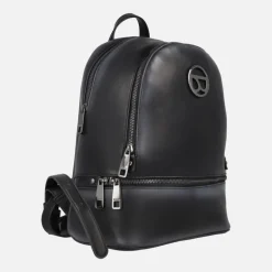 Mochilas de piel vegana con logo metálico Chiclana