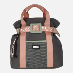Mochilas multi posición Pepe Moll en combinado tri-grafito