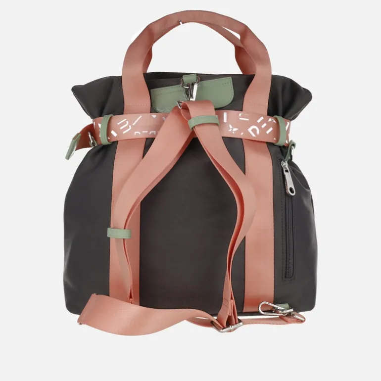 Mochilas multi posición Pepe Moll en combinado tri-grafito