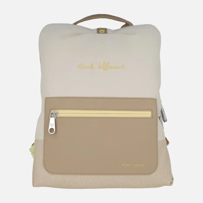 Mochilas Pepe Moll con bolsillo trasero antirrobo Think different