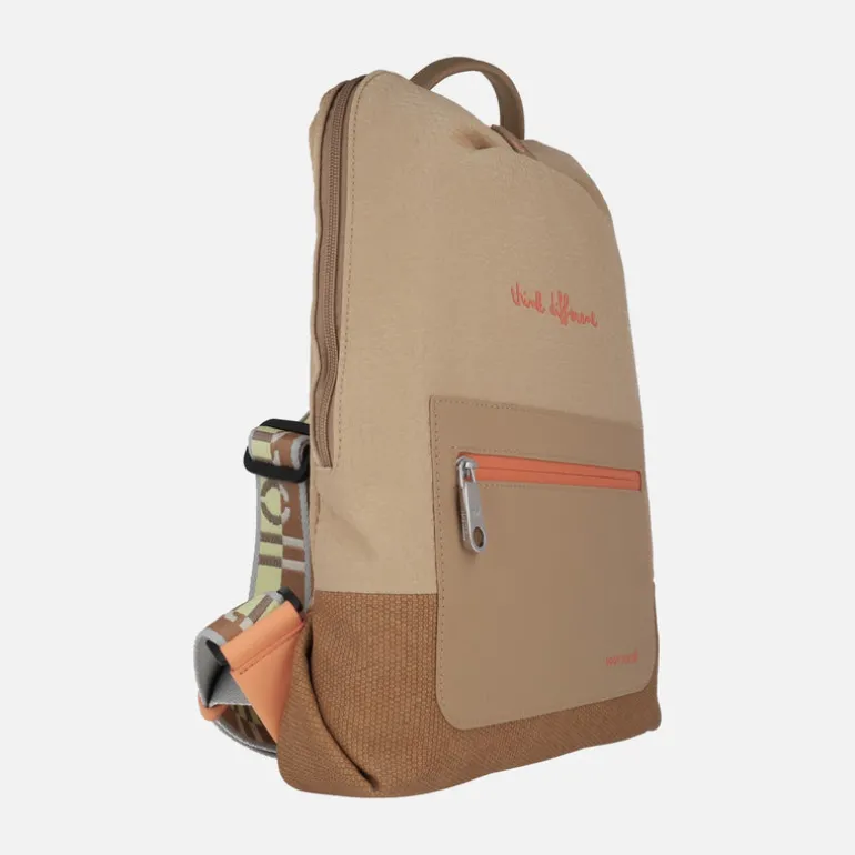 Mochilas Pepe Moll con bolsillo trasero antirrobo Think different