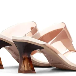Mules combinados en piel y vinilo Hispanitas