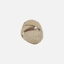 Mules Cove Oro Yute de Popa