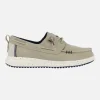 Naúticos para hombre Byron en tejido algodón beige
