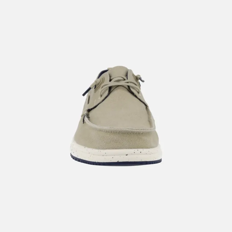 Naúticos para hombre Byron en tejido algodón beige