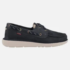 Náuticos de nobuck para hombre con piso deportivo