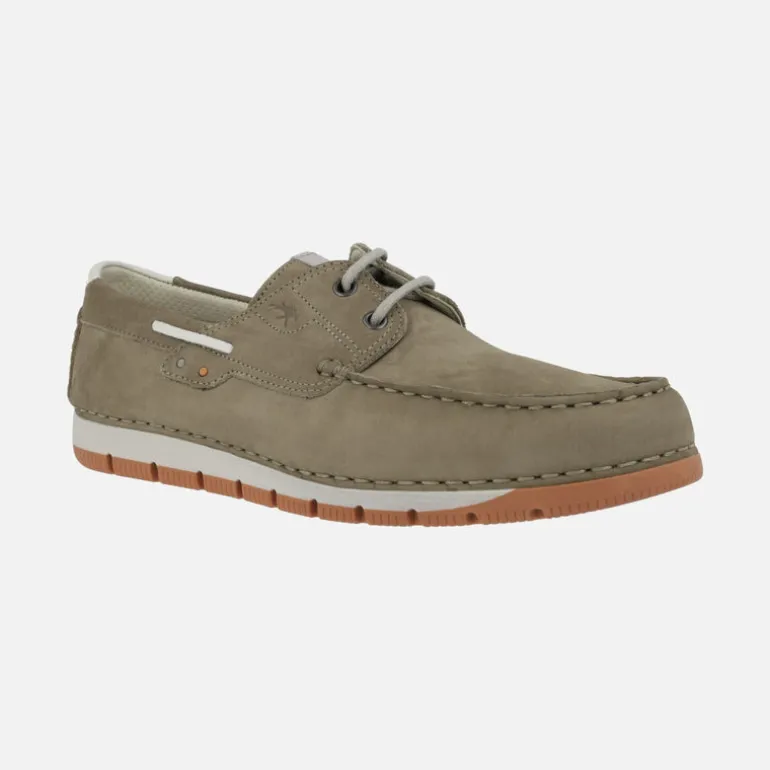 Náuticos para hombre en piel nobuck de Fluchos