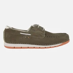 Náuticos para hombre en piel nobuck de Fluchos