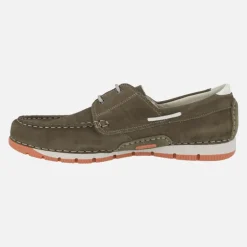 Náuticos para hombre en piel nobuck de Fluchos