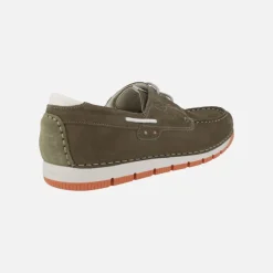 Náuticos para hombre en piel nobuck de Fluchos