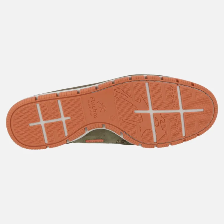 Náuticos para hombre en piel nobuck de Fluchos