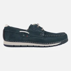 Náuticos para hombre en piel nobuck de Fluchos