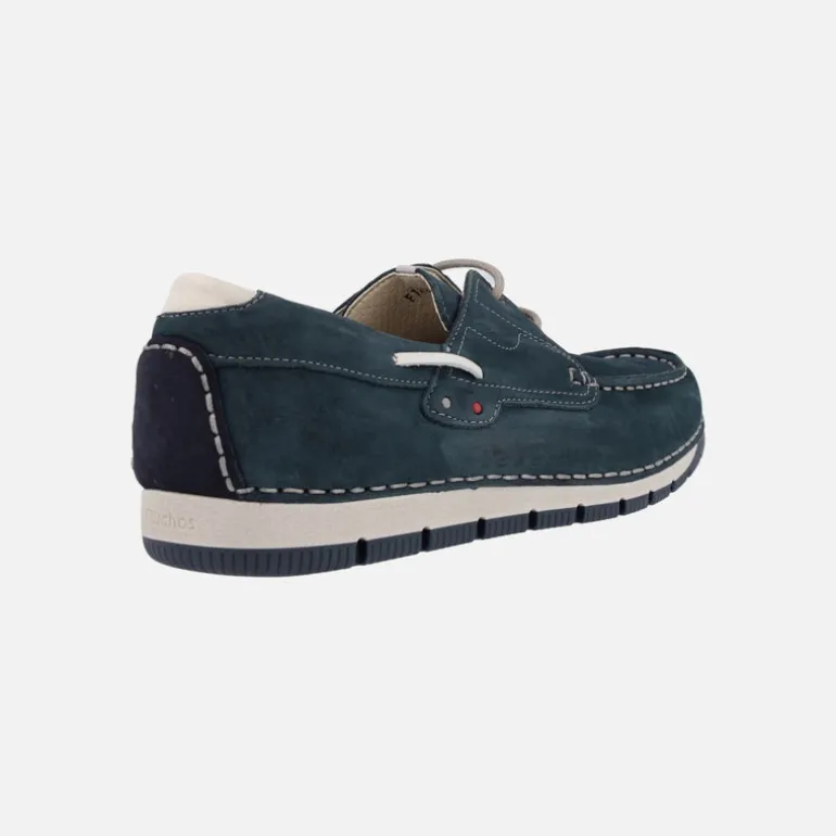 Náuticos para hombre en piel nobuck de Fluchos