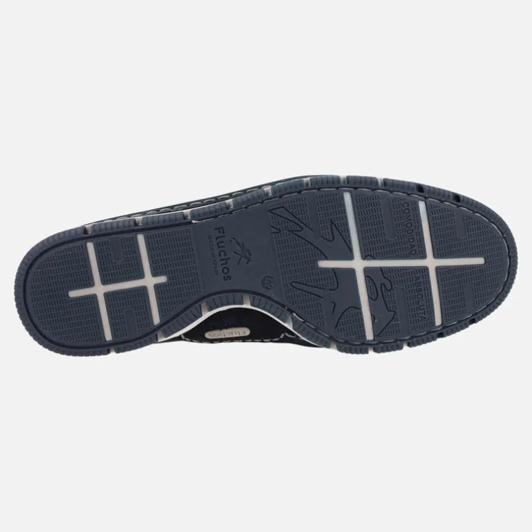 Náuticos para hombre en piel nobuck de Fluchos