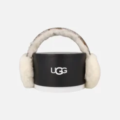 Orejeras UGG Tasman en piel de oveja con motivo trenzado