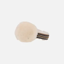 Orejeras UGG Tasman en piel de oveja con motivo trenzado