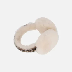 Orejeras UGG Tasman en piel de oveja con motivo trenzado