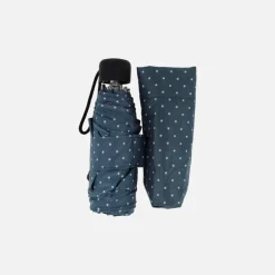 Paraguas plegable con estampado de lunares
