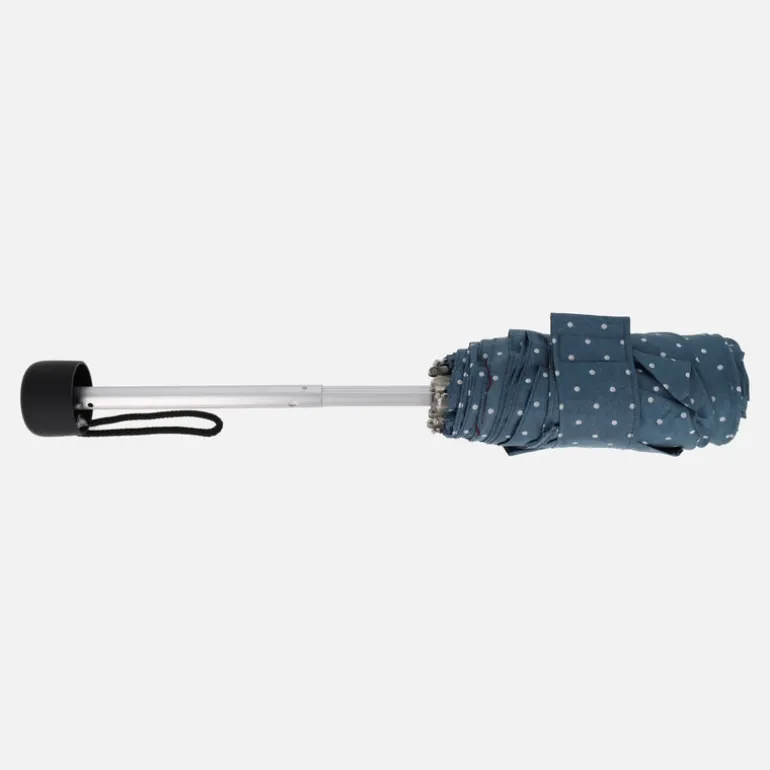 Paraguas plegable con estampado de lunares