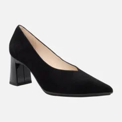 Salones de ante con tacones de 7 cms Lodi Masana-X
