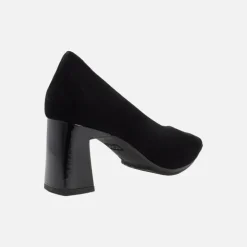 Salones de ante con tacones de 7 cms Lodi Masana-X