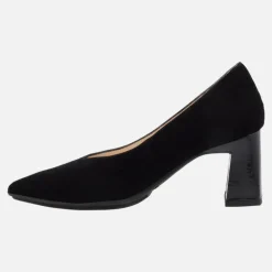 Salones de ante con tacones de 7 cms Lodi Masana-X