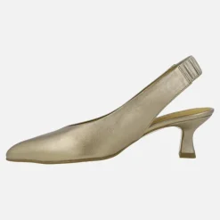 Salones destalonados de piel con tacones midi Mandalay