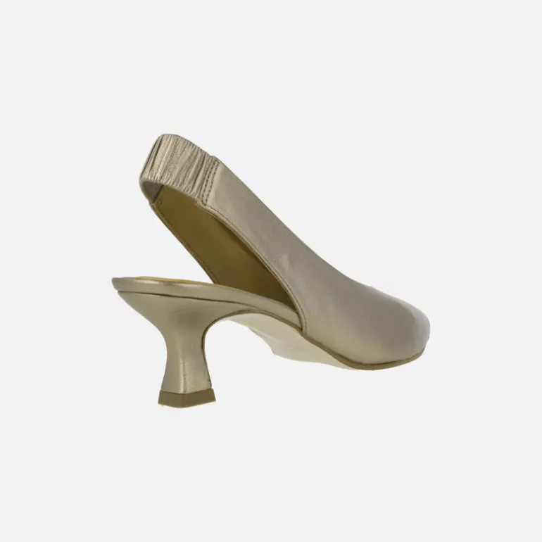 Salones destalonados de piel con tacones midi Mandalay