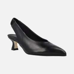 Salones destalonados de piel con tacones midi Mandalay