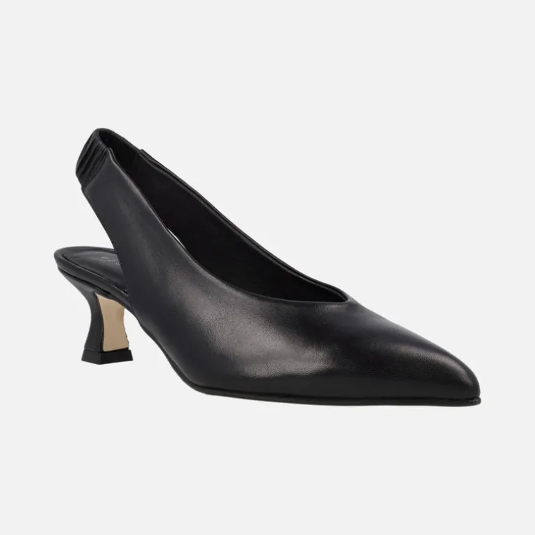 Salones destalonados de piel con tacones midi Mandalay