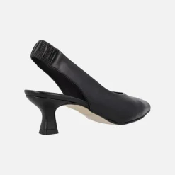 Salones destalonados de piel con tacones midi Mandalay