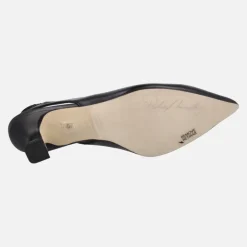 Salones destalonados de piel con tacones midi Mandalay