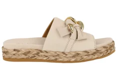 Sandalias Ancona con cadena y plataforma de yute