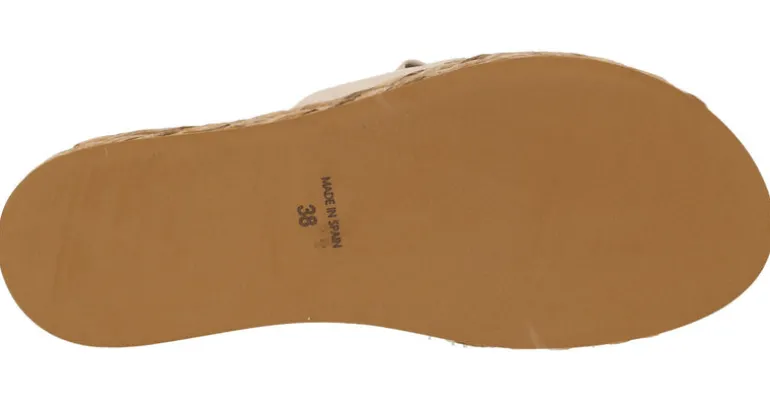 Sandalias Ancona con cadena y plataforma de yute