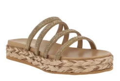 Sandalias Ancona de cuatro tiras con strass