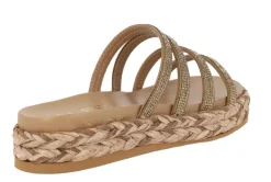 Sandalias Ancona de cuatro tiras con strass