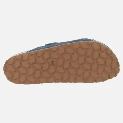Sandalias Bio con hebillas y pespunteado
