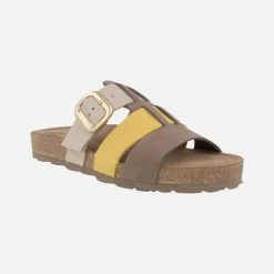 Sandalias bio con tiras de colores y hebilla Jerba 137