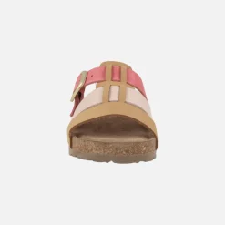 Sandalias bio con tiras de colores y hebilla Jerba 137