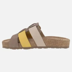 Sandalias bio con tiras de colores y hebilla Jerba 137