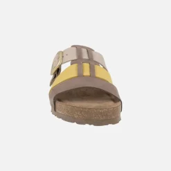 Sandalias bio con tiras de colores y hebilla Jerba 137