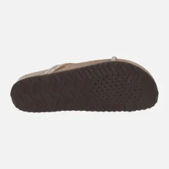 Sandalias bio con tiras de strass Brionia