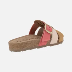 Sandalias bio con tiras de colores y hebilla Jerba 137