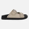 Sandalias bio Dara con hebillas y remaches